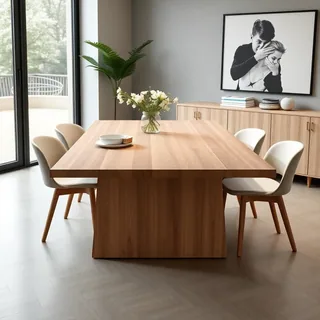 Scandinavian Oak Table